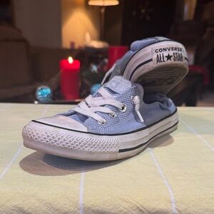 Converse All Star Light Blue Canvas Shoes
